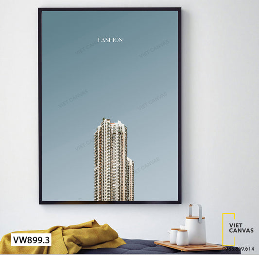 Tranh Tòa Nhà Cao Tầng - VW899.3