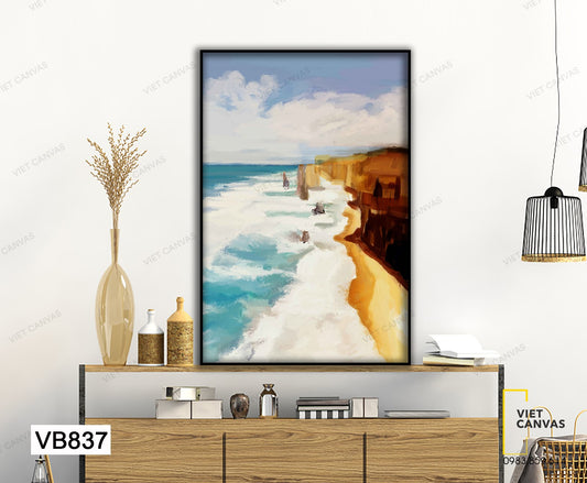 Tranh Bờ Biển - VB837