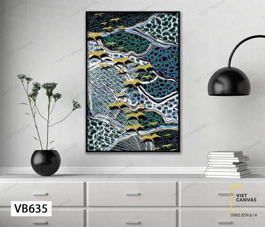 Tranh Chim Vàng Sải Cánh Bay - VB635
