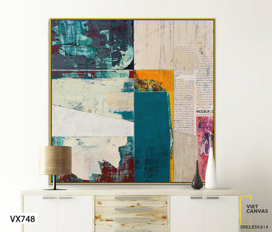 Tranh Trừu Tượng - VX748