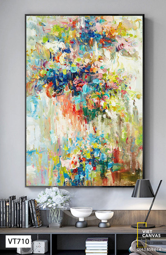 Tranh Trừu Tượng Đầy Sắc Màu - VT710