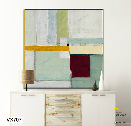Tranh Trừu Tượng Đơn Giản - VX707