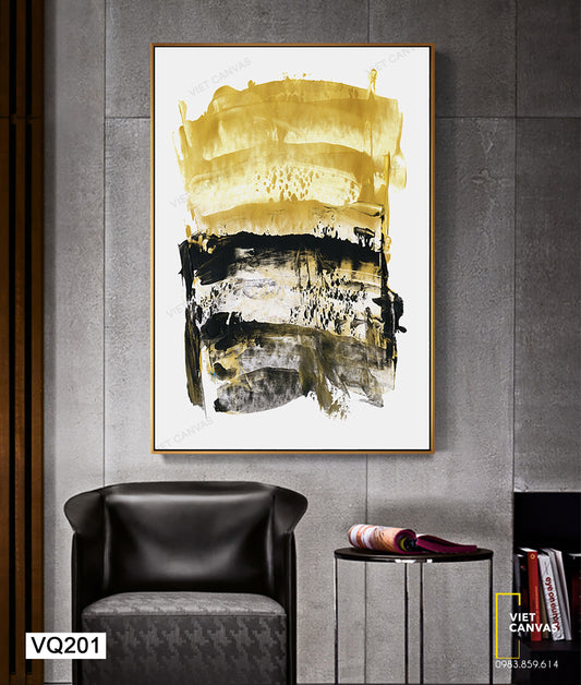 Tranh Vệt Màu Trừu Tượng - VQ201