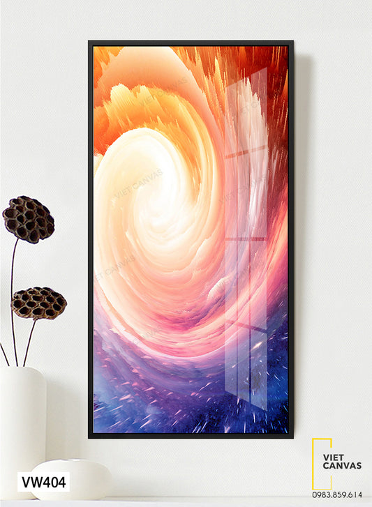 Tranh Vòng Xoáy Đa Màu - VW404