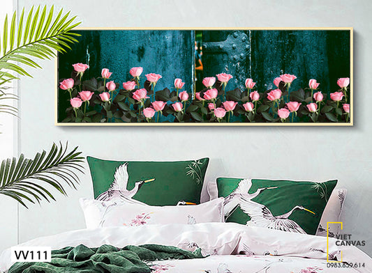 Tranh Vườn Hoa Hồng - VV111