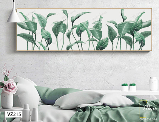Tranh Vườn Lá Cây - VZ215