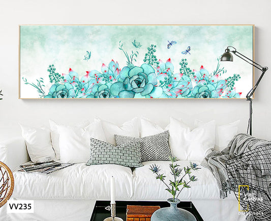 Tranh Khóm Hoa Nở Rộ - VV235