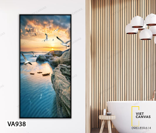 Tranh Ánh Bình Minh Ấm Áp - VA938