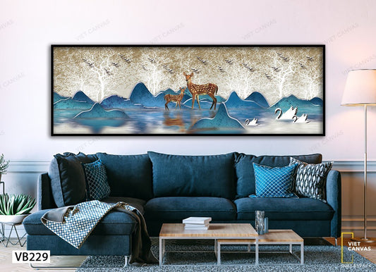 Tranh Anh Em Nhà Hươu Nai - VB229