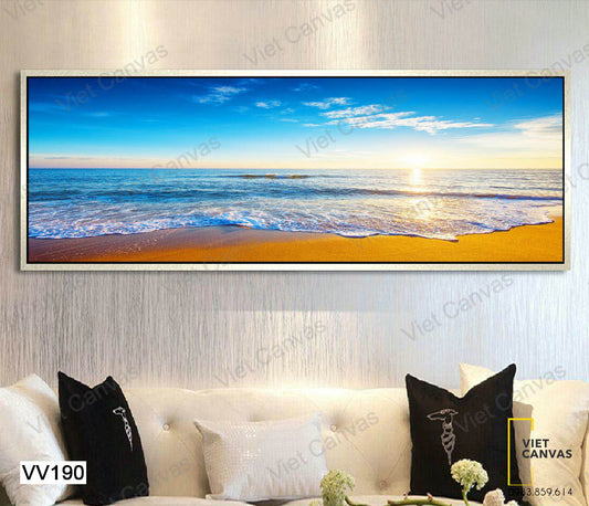 Tranh Bãi Biển Và Ánh Mặt Trời - VV190