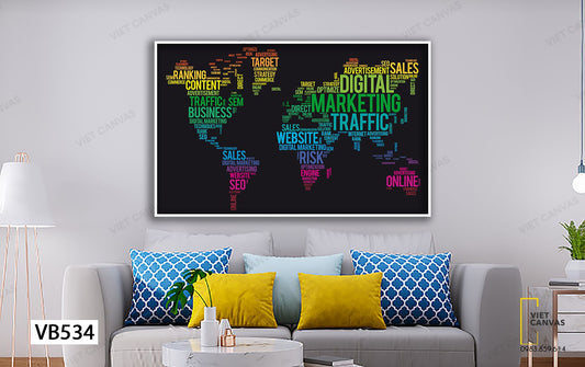 Tranh Bản Đồ Tri Thức - VB534