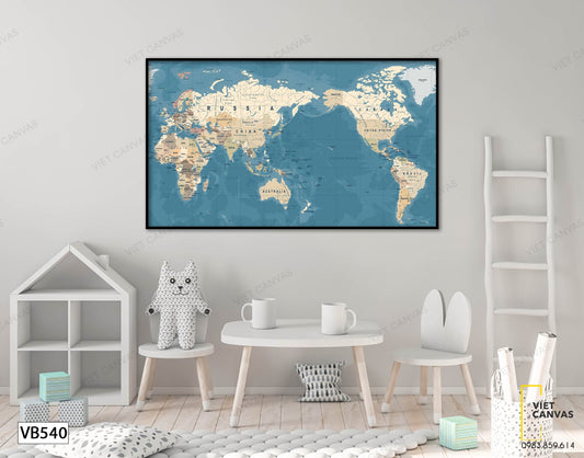 Tranh Bản Mô Phỏng Thế Giới - VB540