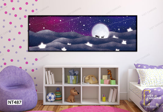 Tranh Bầu Trời Ngàn Sao - NT487