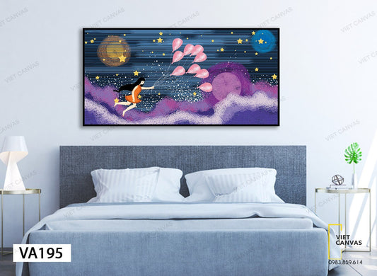 Tranh Bay Cùng Ước Mơ - VA195