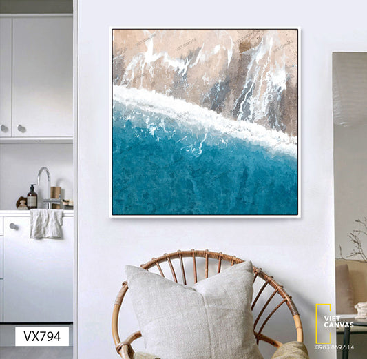 Tranh Biển Cả Tươi Mát - VX794