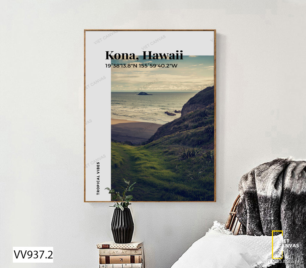 Tranh Biển Hawaii - VV937.2