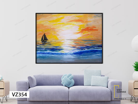 Tranh Biển Trời Đượm Nắng - VZ354