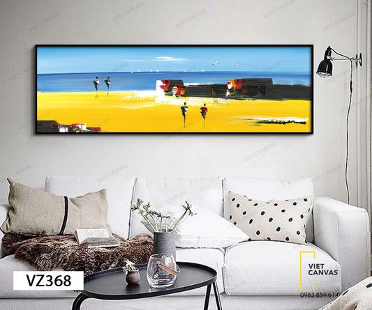 Tranh Biển Xanh Cát Vàng Tuyệt Diệu - VZ368
