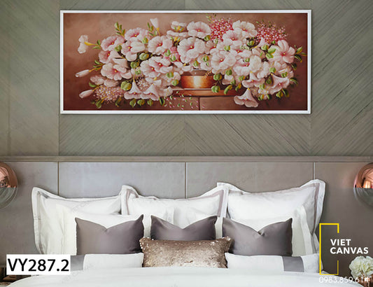 Tranh Bình Hoa Thuần Khiết - VY287.2