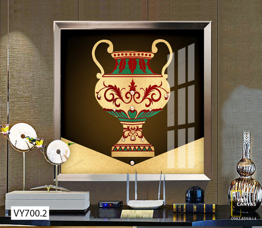 Tranh Bình Họa Tiết Cổ Đại - VY700.2