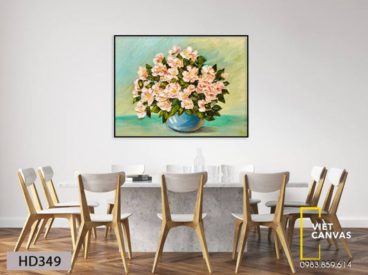 Tranh Bình Hoa Tươi Mới - HD349