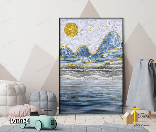 Tranh Bờ Biển Và Thiên Nhiên Núi Đồi - VB034