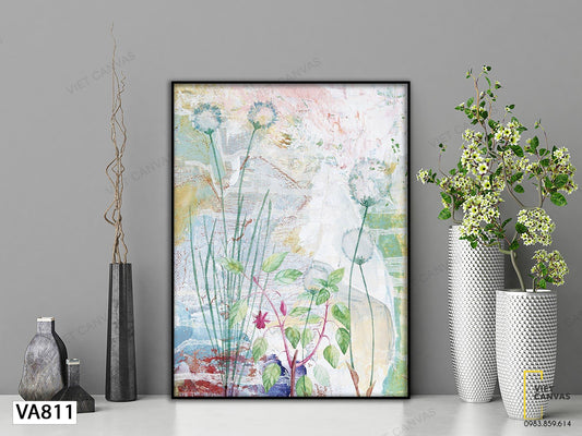 Tranh Bồ Công Anh Nhẹ Nhàng - VA811