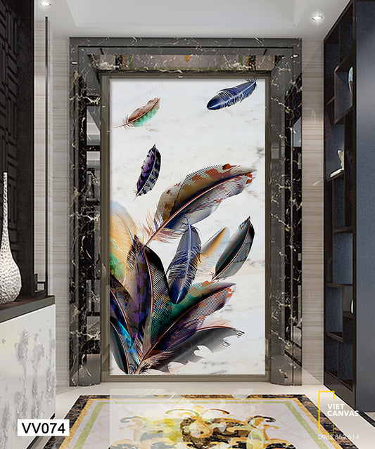 Tranh Những Chiếc Lông Vũ - VV074