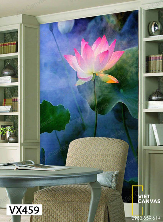 Tranh Đầm Hoa Sen - VX459