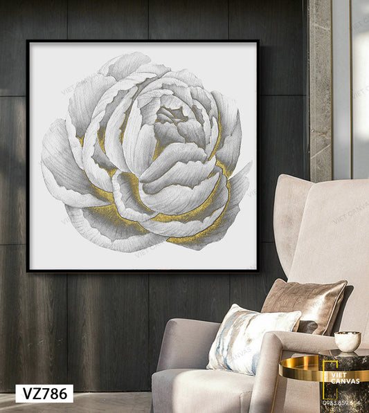 Tranh Bông Hoa Đơn Giản - VZ786