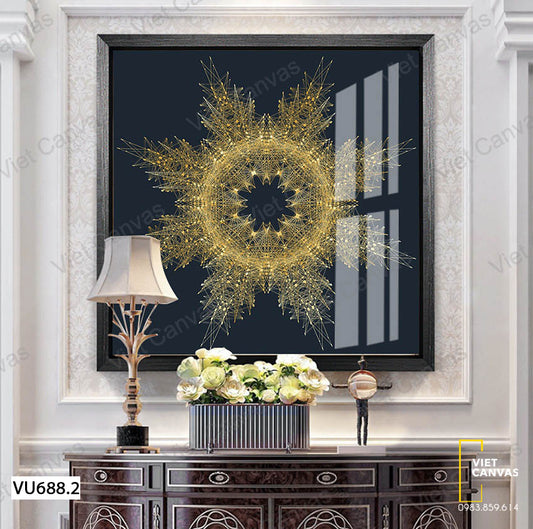 Tranh Bông Hoa Tuyết - VU688.2
