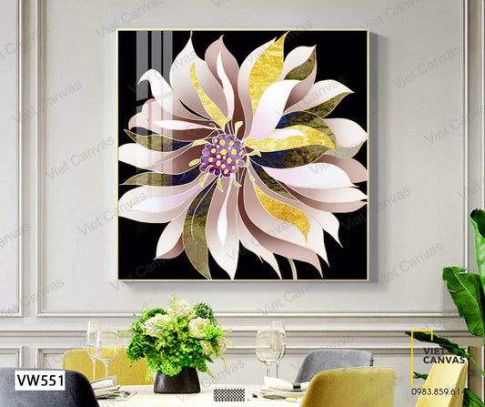 Tranh Bông Hoa Nở Rộ - VW551
