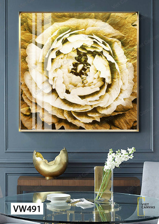Tranh Bông Hoa Trắng - VW491