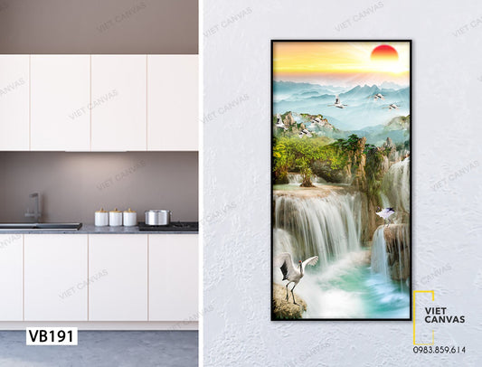 Tranh Bồng Lai Tiên Cảnh - VB191