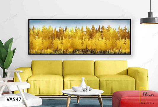 Tranh Cánh Rừng Khi Mùa Thu Tới - VA547
