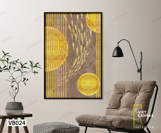 Tranh Cá Bơi Theo Đàn - VB024