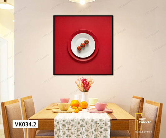 Tranh Cà Chua Đỏ Mọng - VK034.2