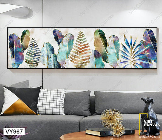 Tranh Lá Cây Rực Rỡ - VY967