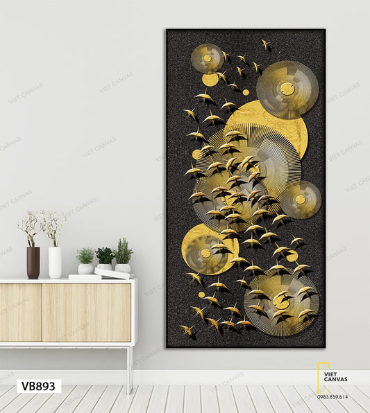 Tranh Cánh Chim Về Với Màn Đêm - VB893