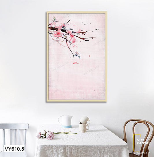 Tranh Cánh Hoa Nhẹ Nhàng - VY610.5