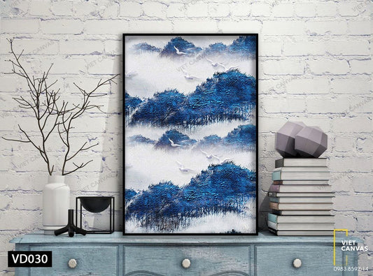 Tranh Cánh Rừng Xanh Mơ Mộng - VD030