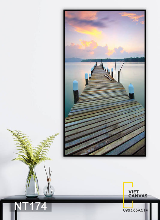 Tranh Cây Cầu Nghệ Thuật - NT174