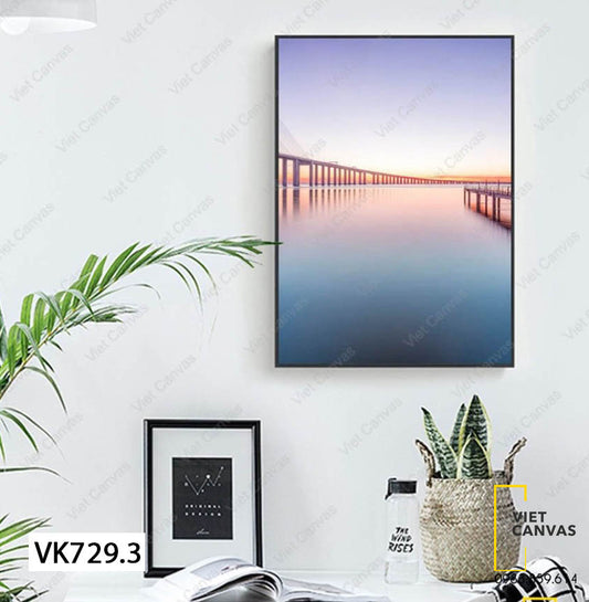 Tranh Cây Cầu Nghệ Thuật - VK729.3