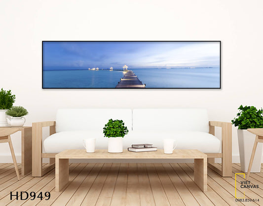 Tranh Cây Cầu Trên Sông - HD949