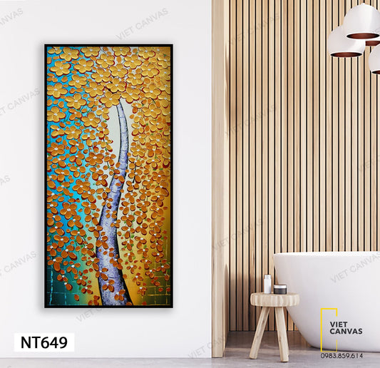 Tranh Cây Hoa Rực Rỡ - NT649