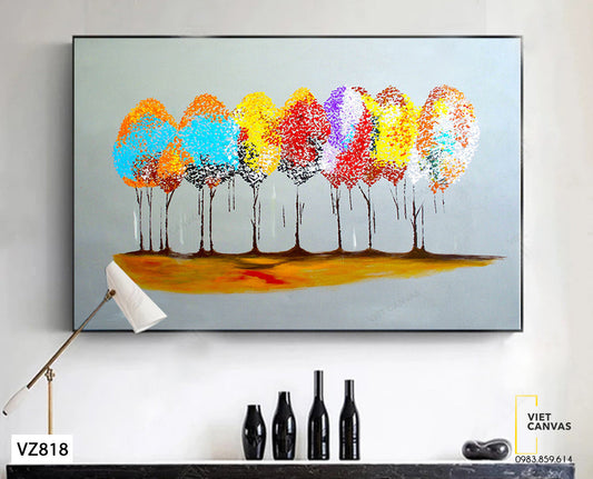 Tranh Cây Sắc Màu - VZ818