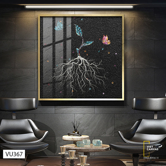 Tranh Cây Và Bộ Rễ - VU367
