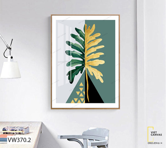 Tranh Chiếc Lá Ấn Tượng - VW370.2