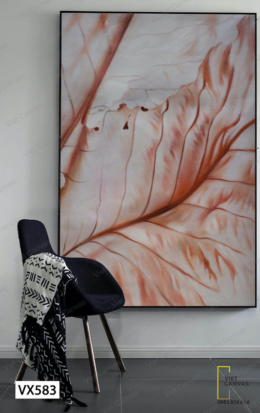 Tranh Chiếc Lá Nghệ Thuật - VX583