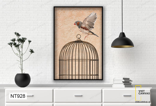 Tranh Lồng Chim - NT928